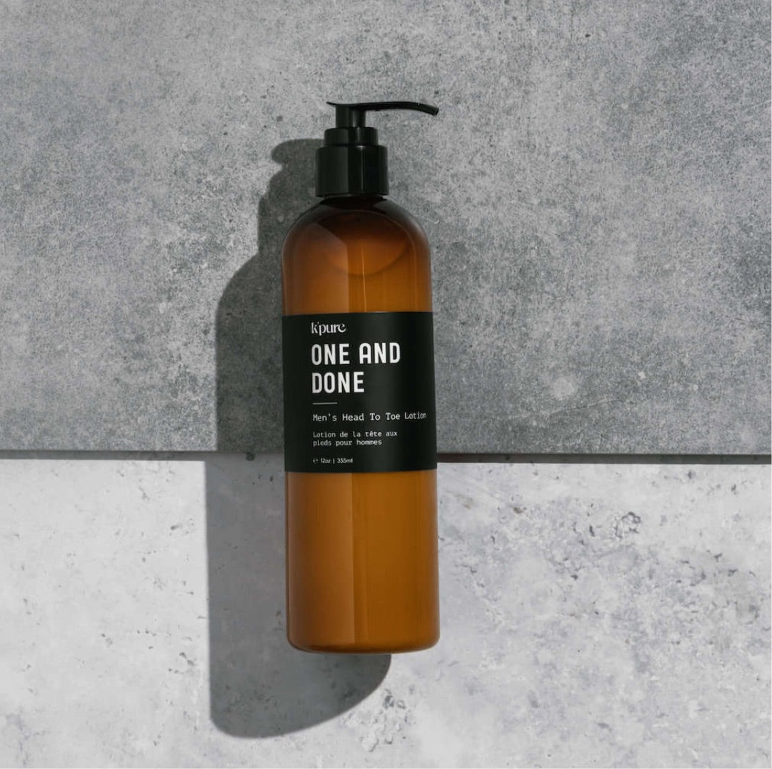 K'pure Naturals - One And Done Mens Head To Toe Lotion