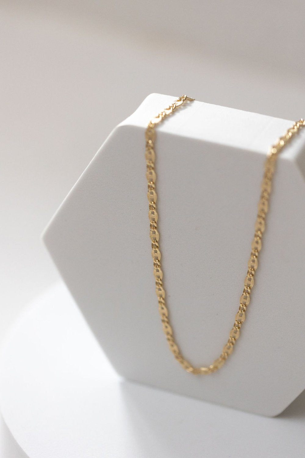 Lily & Elm - Gold Filled “Victoria” Mariner Necklace