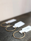 Courtney Rai Dawn - Gold Sparkle Rings