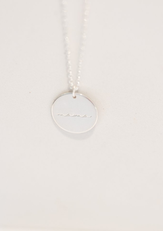 Lily & Elm - Sterling Silver “Mama” Necklace