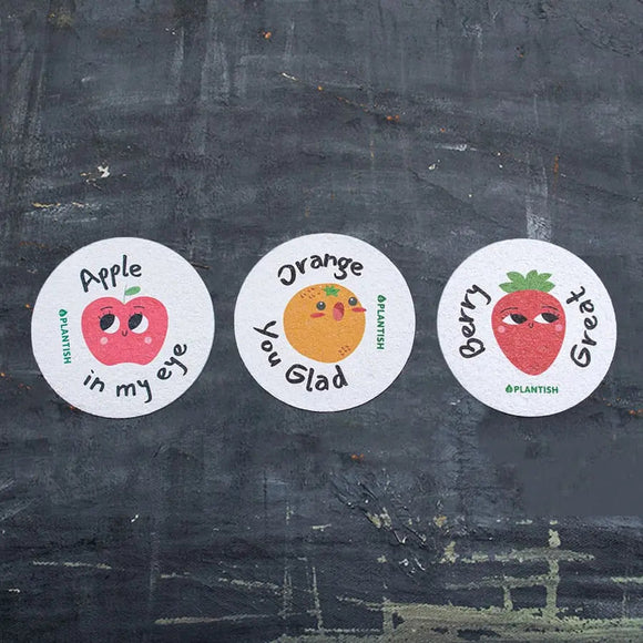 Plantish - Pep Talk Pop Up Sponges - Assorted