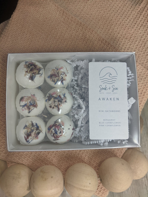 Soak + Sea - Mini Bath Bombs