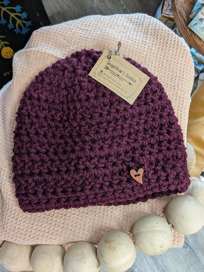 Gingersnaps Crochet - Adult Beanie