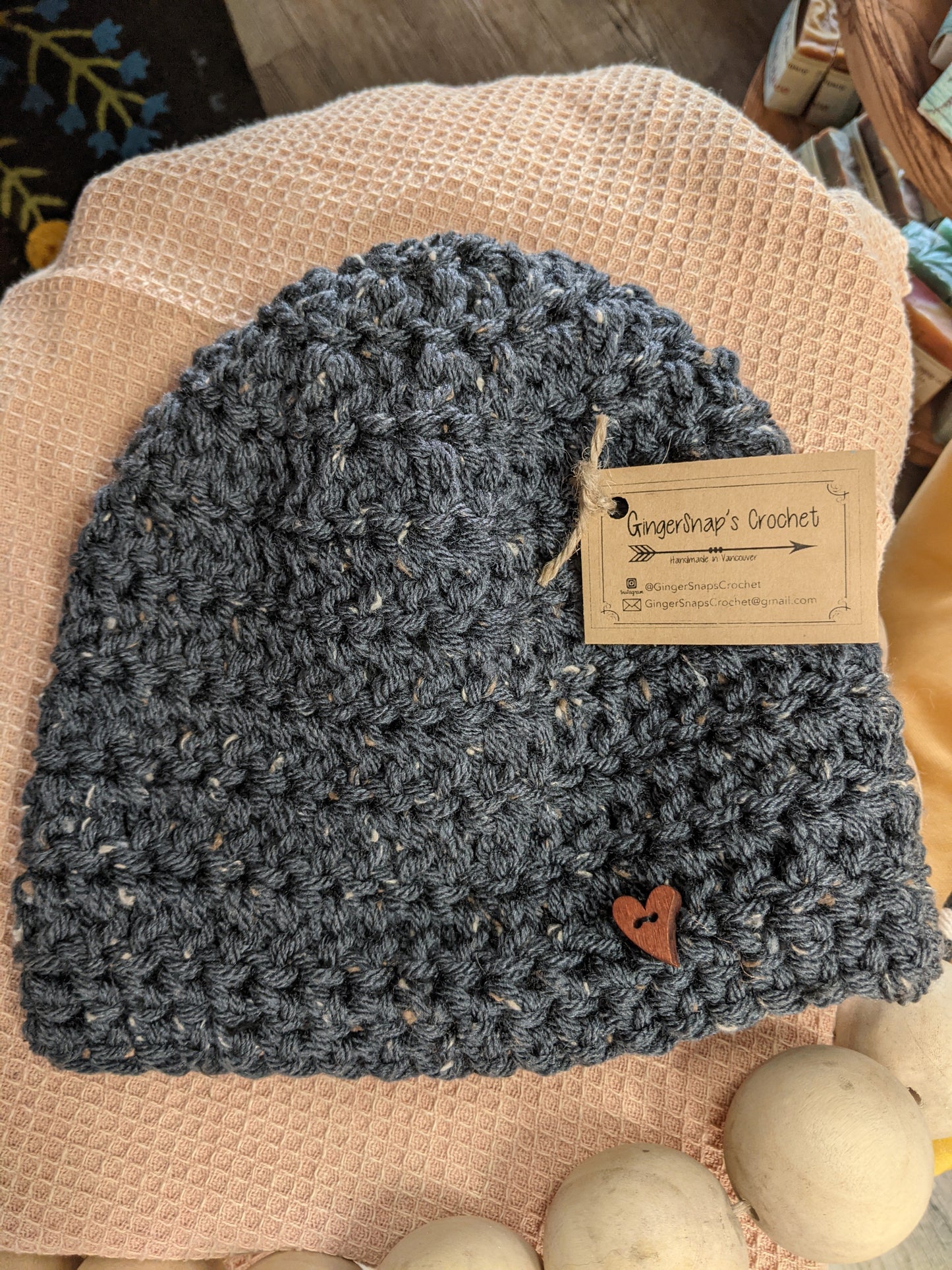 Gingersnaps Crochet - Adult Beanie