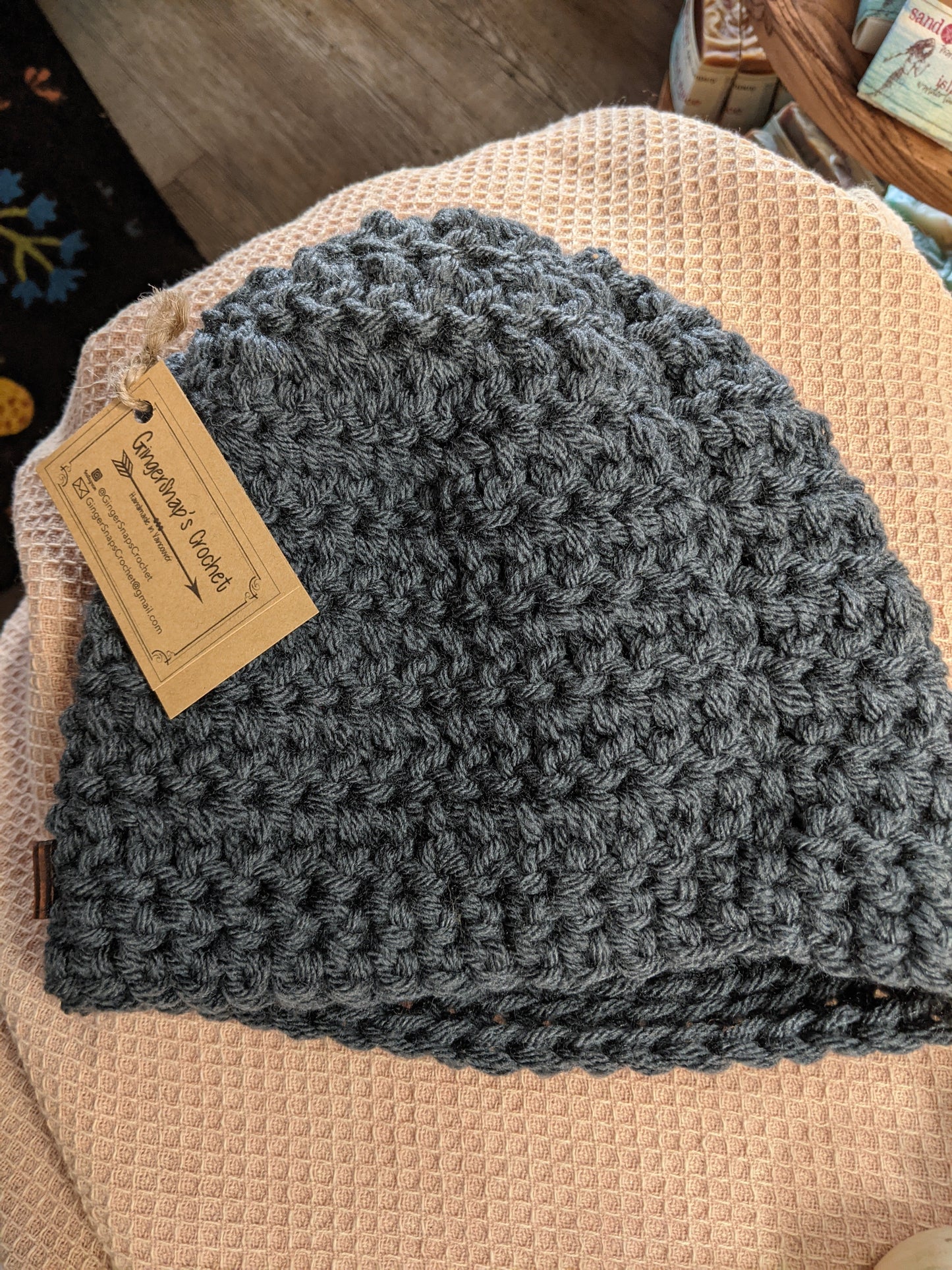 Gingersnaps Crochet - Adult Beanie