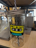 Mason Jar Merchant - Cup With Straw