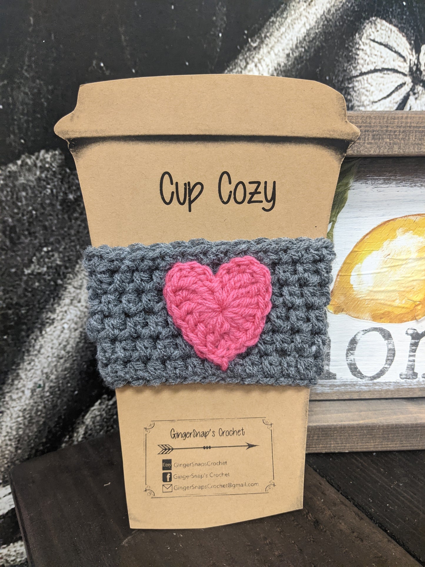 Gingersnaps Crochet - Cup Cozies