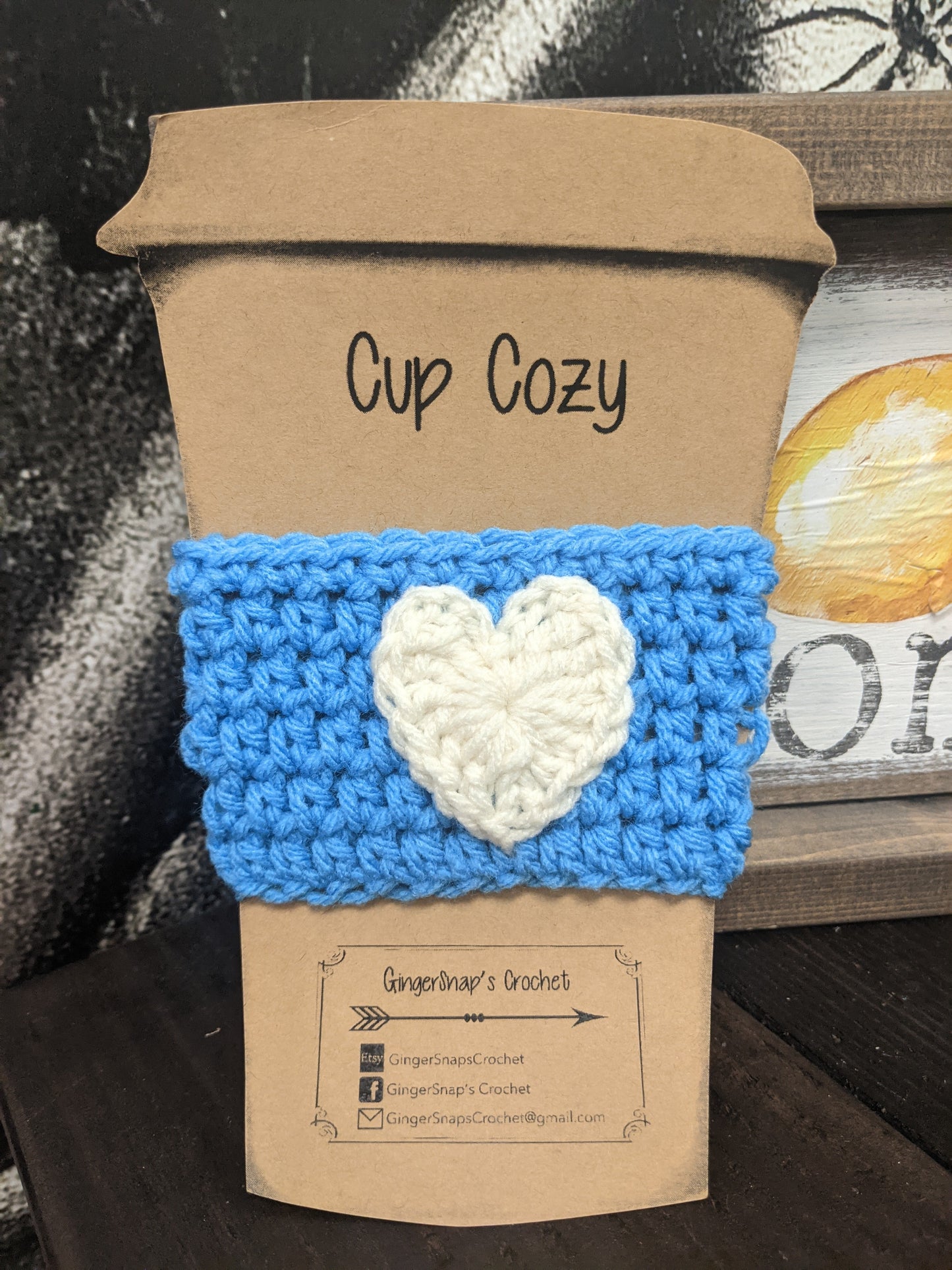 Gingersnaps Crochet - Cup Cozies