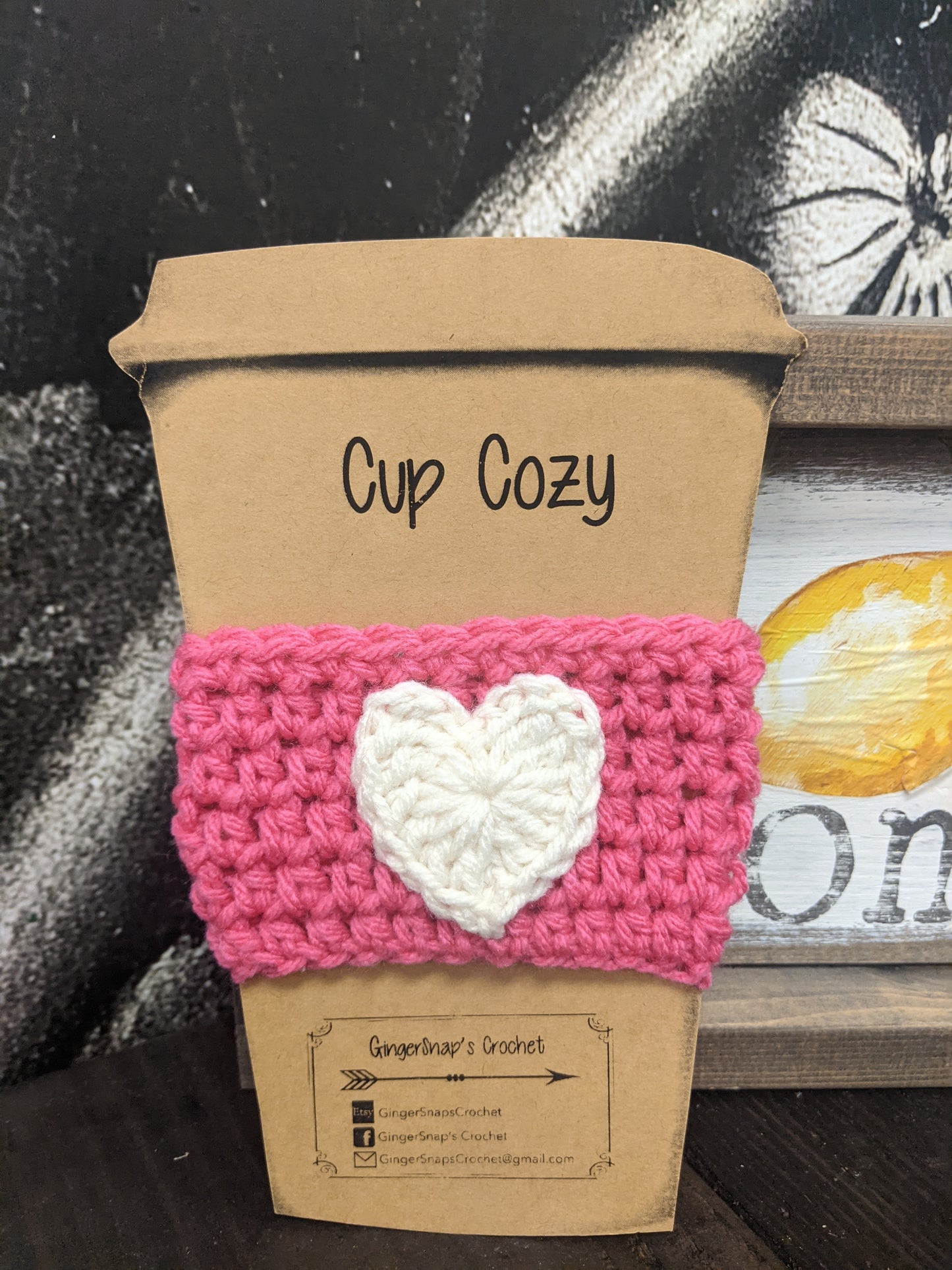 Gingersnaps Crochet - Cup Cozies