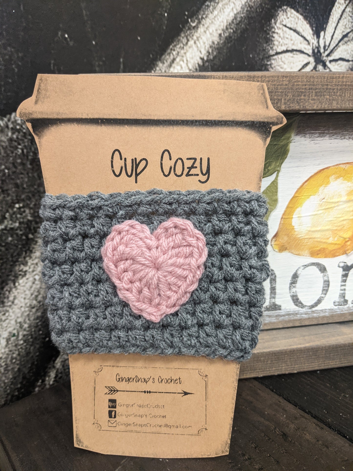 Gingersnaps Crochet - Cup Cozies