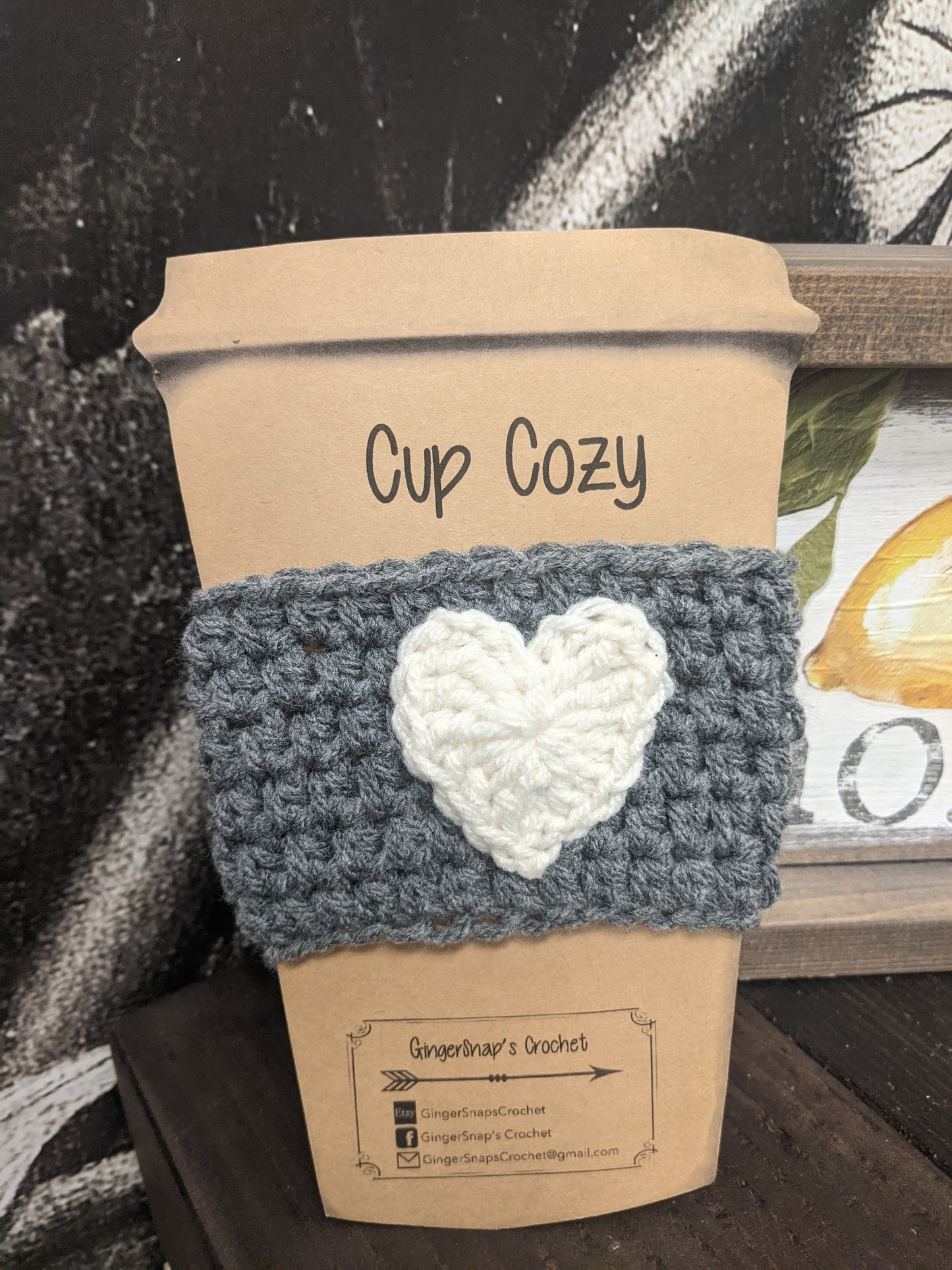 Gingersnaps Crochet - Cup Cozies