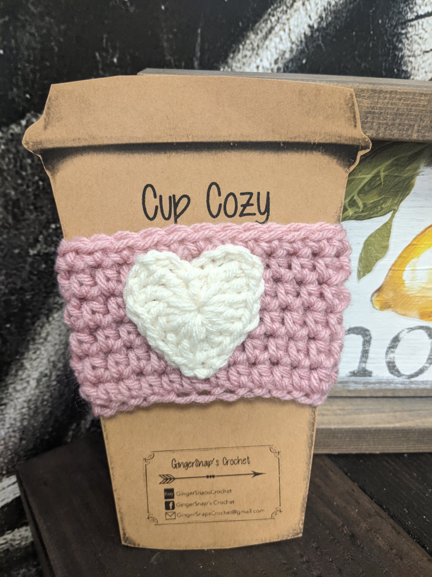 Gingersnaps Crochet - Cup Cozies