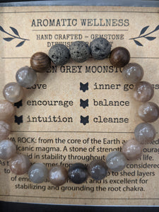 Little Fox Apothecary - Golden Grey Moonstone