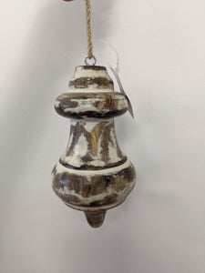 Town & Country - Rustic Christmas Ornament