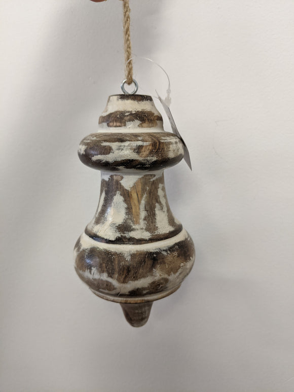 Town & Country - Rustic Christmas Ornament