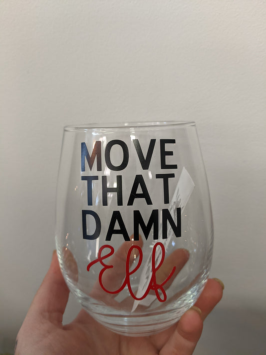 Town & Country - Christmas Stemless Wine Glasses