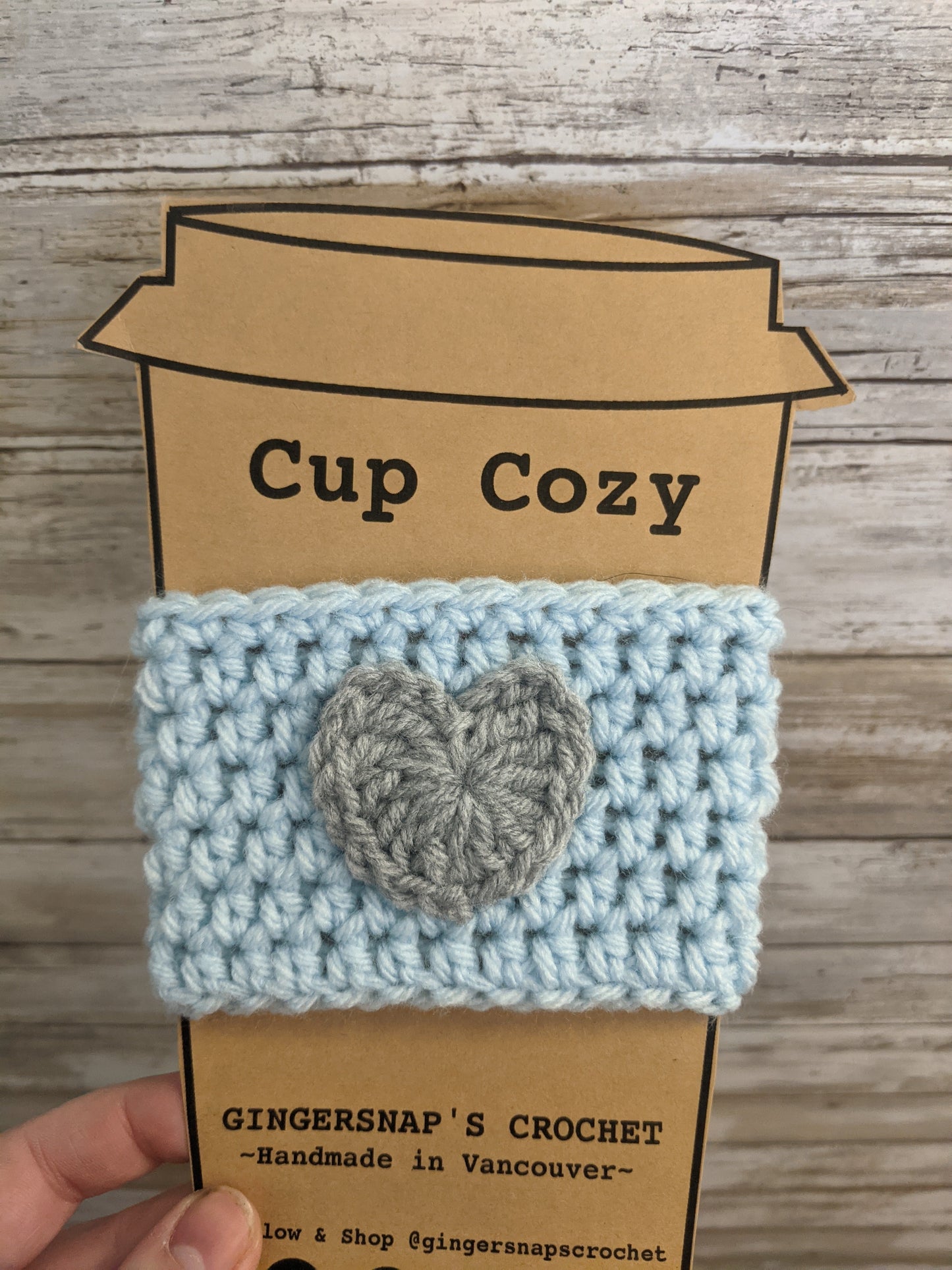 Gingersnaps Crochet - Cup Cozies