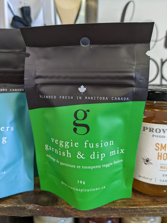 Gourmet Inspirations - Veggie Fusion Garnish & Dip Mix