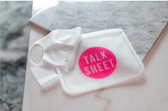 Talk Sheet - Reuseable Sheet Mask
