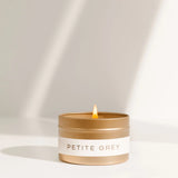 Canvas Candle - Petite Grey