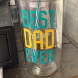Mason Jar Merchant - Cup With Straw