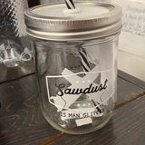 Mason Jar Merchant - Cup With Straw