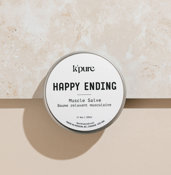 K'pure Naturals - Happy Ending All Natural Muscle Salve