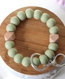 Stella Rey - Medium/Large Silicone Wristlet Keychains