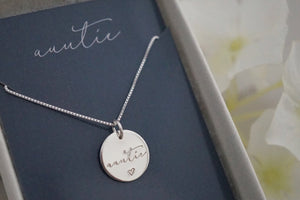 Courtney Rai Dawn - Auntie Necklace
