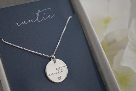Courtney Rai Dawn - Auntie Necklace