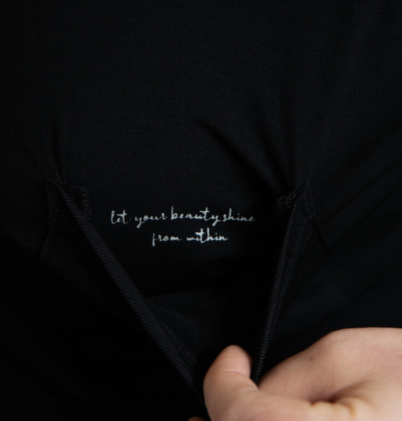 The Roster - Let Your Beauty Shine From Within Black Tee