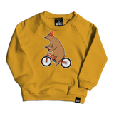 Whistle & Flute - Bicycle Bear Sweatshirt