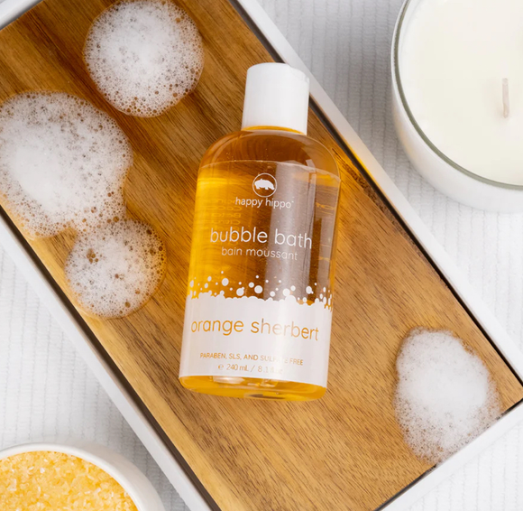 Happy Hippo Bath - Orange Sherbert Bubble Bath