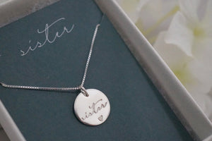 Courtney Rai Dawn - Sister Necklace