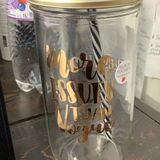 Mason Jar Merchant - Cup With Straw