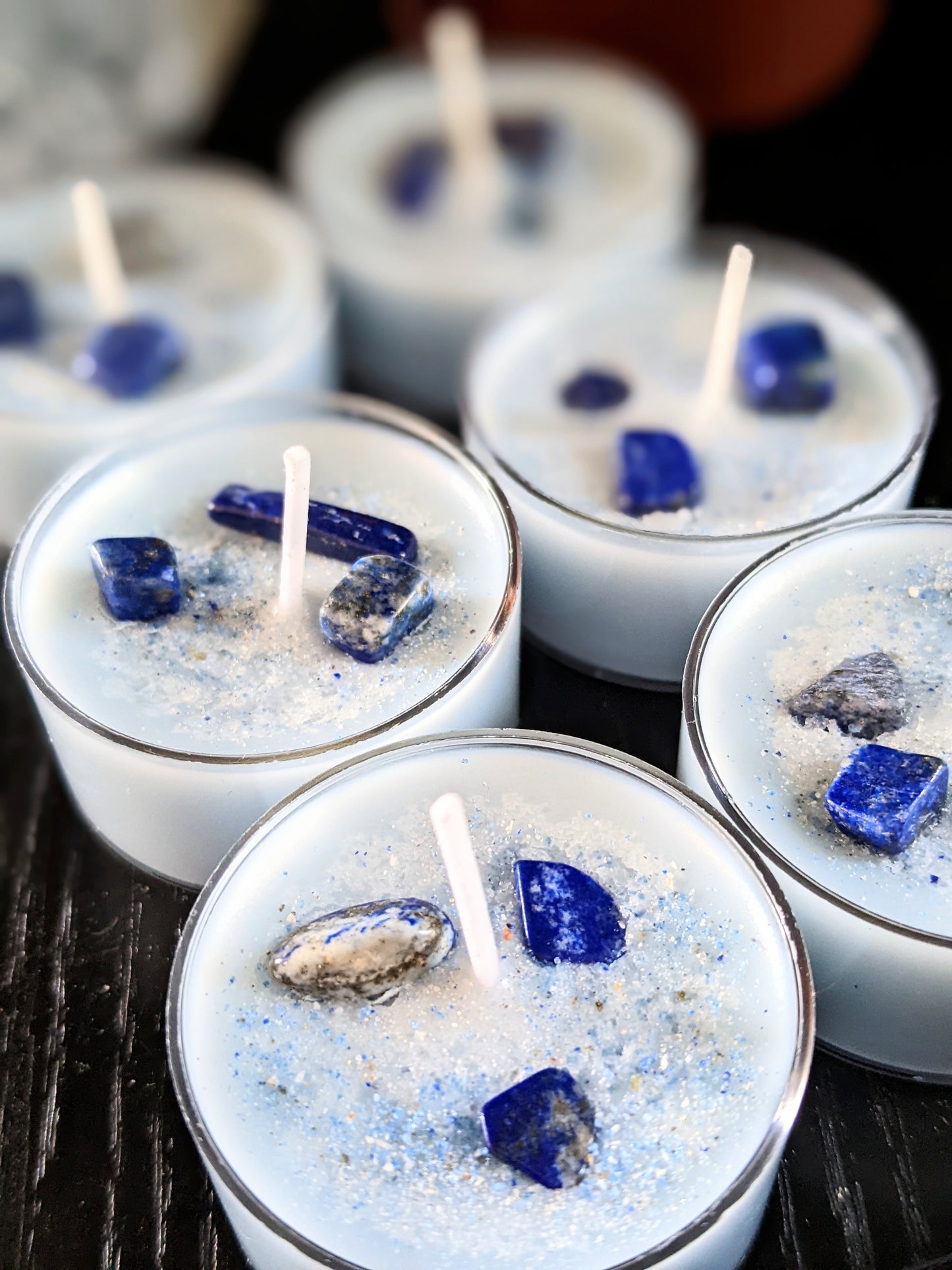Nova & Cove - Lapis Lazuli Infused Tealights