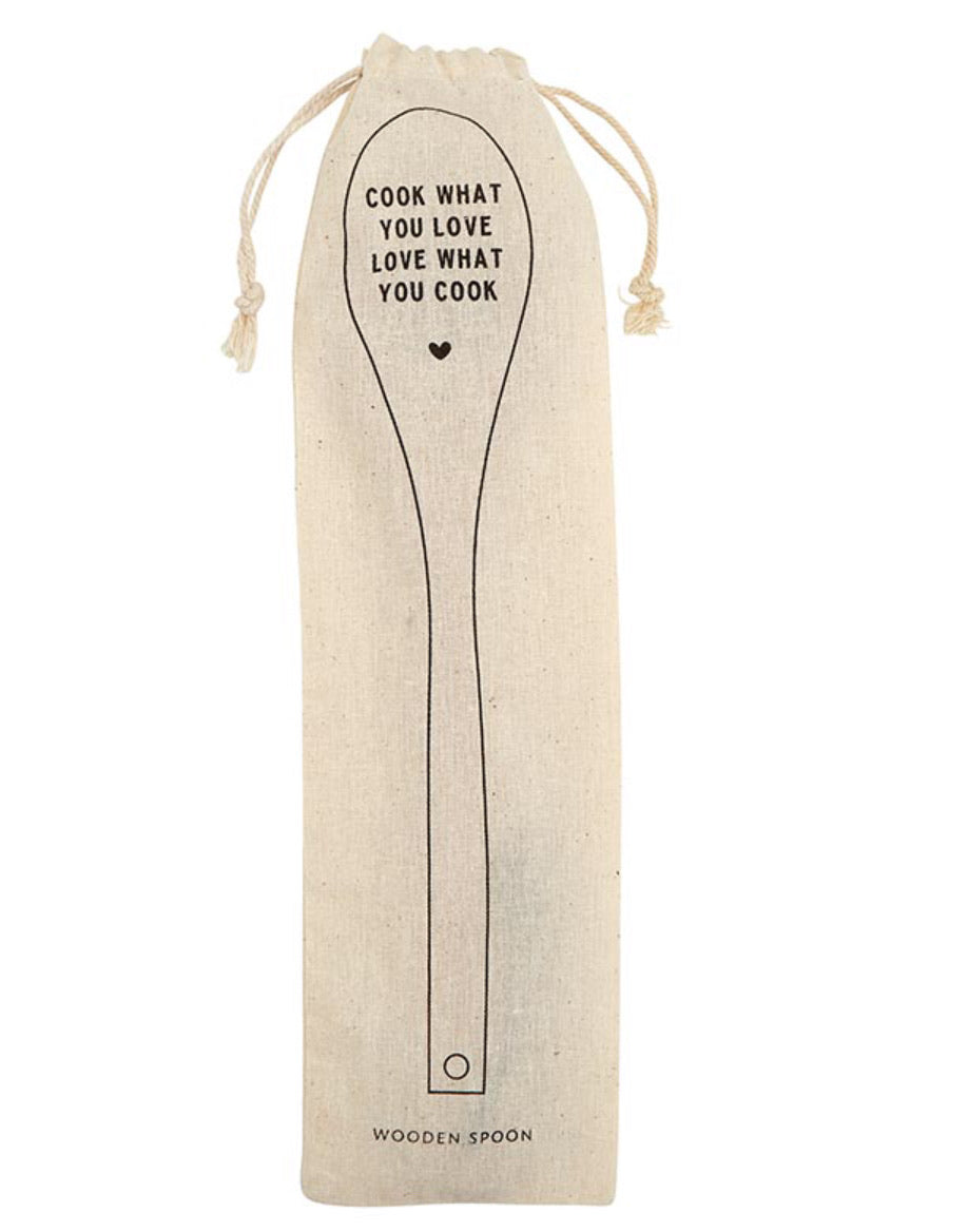 Town & Country - Peace. Love. Bake Wooden Spoon