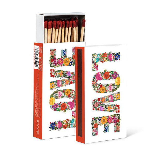 Town & Country - Floral LOVE Matches (45 Sticks)
