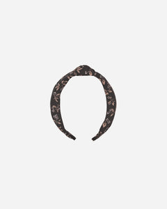 Rylee + Cru - Knotted Headband - Dark Floral