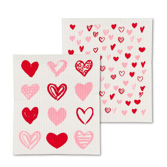 Town & Country - Valentine's Swedish Dishcloths