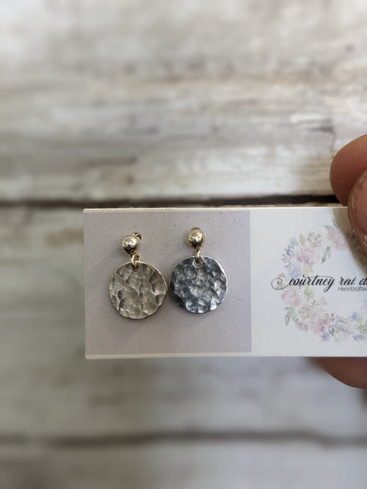 Courtney Rai Dawn - Hammered Earrings