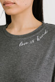 The Roster - Love Is Kind Grey T-Shirt