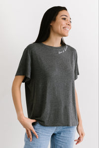 The Roster - Love Is Kind Grey T-Shirt