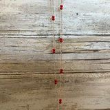 Standout Boutique - Beaded Silver Necklaces