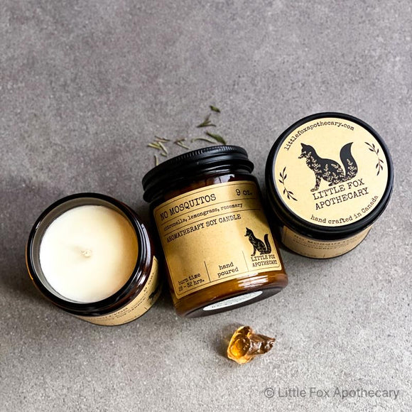 Little Fox Apothecary - No Mosquito - Outdoor Soy Candle - 9 OZ