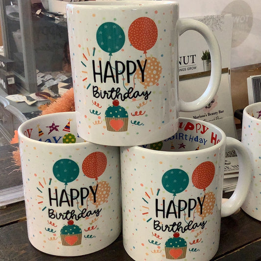 Town & Country - Happy Birthday Mug