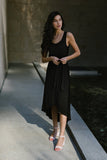 The Roster - Live With A Greatful Heart Swing Dress - Black