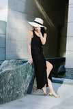 The Roster - Live With A Grateful Heart Slit Dress
