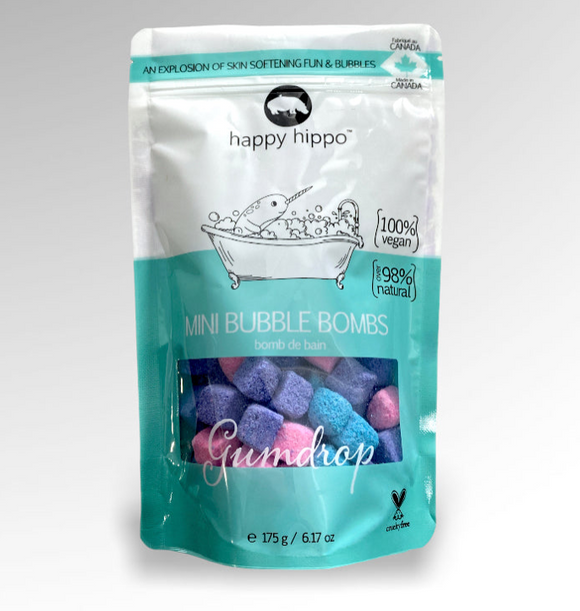 Happy Hippo Bath - Rainbow Mini Bubble Bombs