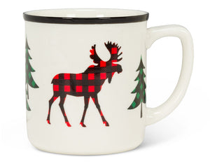 Town & Country - Checkered Moose Mug
